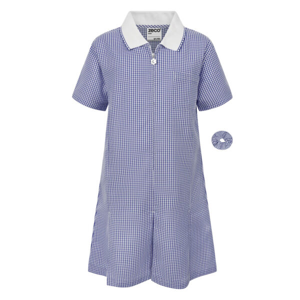 Zeco Summer Dress - Blue Thumbnail